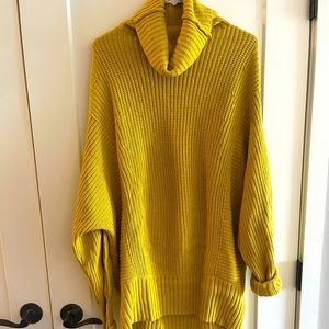 Free people cowl neck sweater